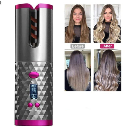 Radiant Bloom Portable Hair Curler