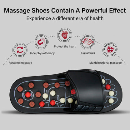 Radiant Bloom Acupressure Slippers